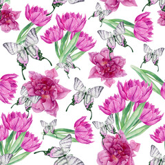 tulips pattern 4