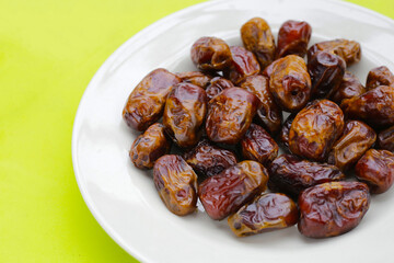 Dates or dattes palm fruit