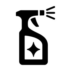 Cleaning Spray Icon