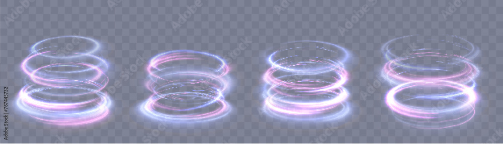 Poster bright light round teleport podium. magic gate in a fantasy game. light golden swirl. sci-fi digital