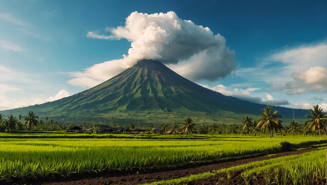 volcano Mayon Philippines