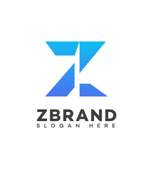 Z Letter Logo Icon Brand Identity, Z Letter Sign Symbol Template 