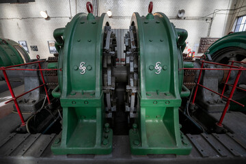Old, Historic, Abandoned Coal Mines of Silesia, Poland; Europe's Industrial Heritage and Cultural Landmarks