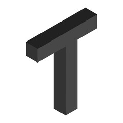 2.5D numbers and Letters icon pack