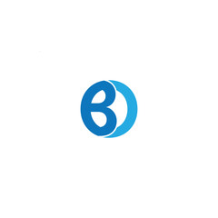 bo letter logo design vector initials logo design 