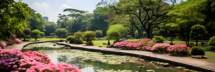 Lush Greenery and Blooming Flowers: The Vibrant Bangladesh Botanical Garden
