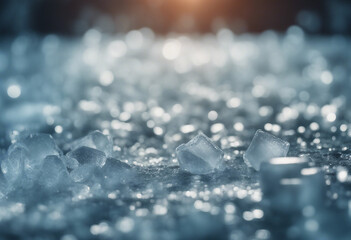 Crystal Clear: Mesmerizing Frozen Ice Cubes Background for Stunning Visuals