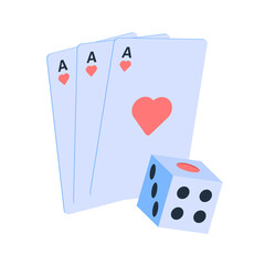 Obraz premium 2.5D daily business colored icon pack