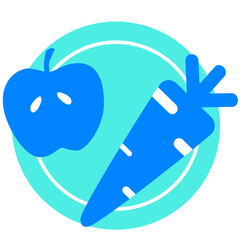 Bodybuilding blue icon pack