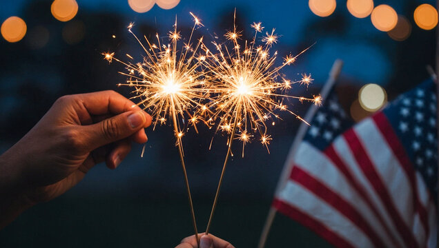 4th of July Sparklers 