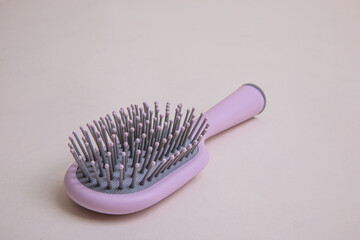 plastic comb with plastic handle - 767477188