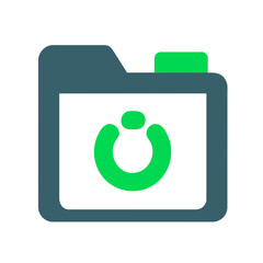 File save vector icon illustration on a Transparent Background