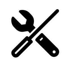 Tool vector icon illustration on a Transparent Background