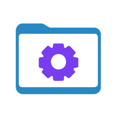 Data icon on a Transparent Background