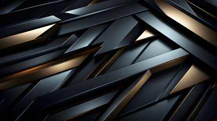 Abstract rendering of brushed color metal surface. Reflective surface. background geometric...