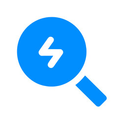 Zoom icon on a Transparent Background 