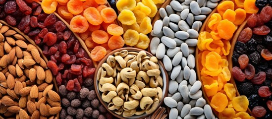 Dried fruits and nuts are natural foods that can be used as ingredients in various dishes and...