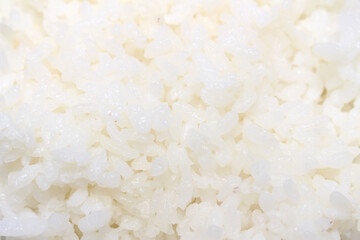rice texture. rice details. rice with selective focus. white food.