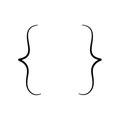 curly brackets symbol