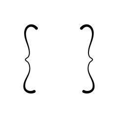 curly brackets symbol