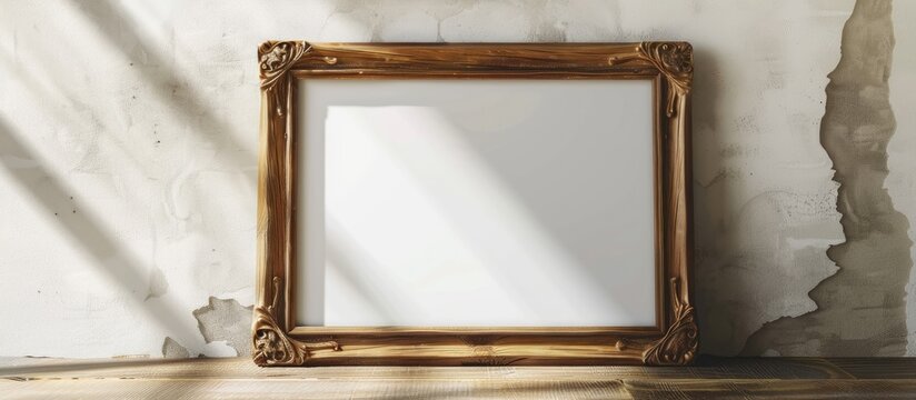 Mock-up of an 8x10 frame in horizontal orientation