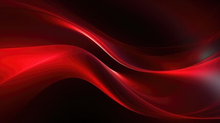 Abstract Cool Red Wave Background Image