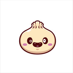 Print vampire bun logo design for your brand identity