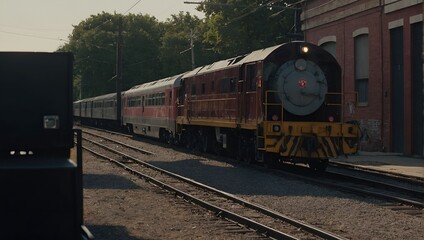 Obraz premium Travelling in the past