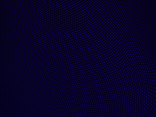 Abstract 3D wavy background with rainbow holograms. gradient fluid color design