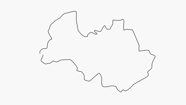 sketch map of Al Bayda in Yemen