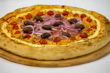 The best and most perfect Brazilian artisanal pizza
