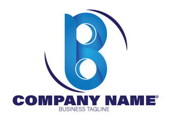 B Letter Logo Business Logo Suitable For Companies Unique Vector Art