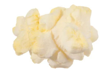  Kernel of tasty fresh popcorn isolated on white © New Africa