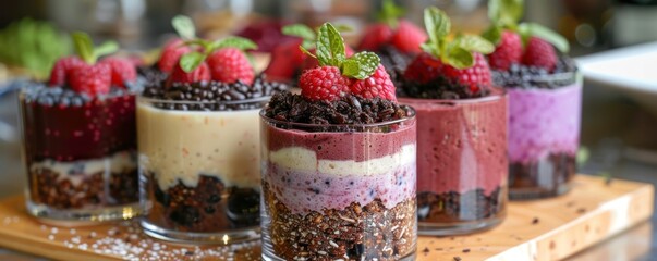 Raw vegan desserts