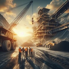 The Beauty and Challenges of Coal Mining Area