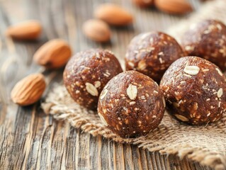 Energy balls dates and nuts