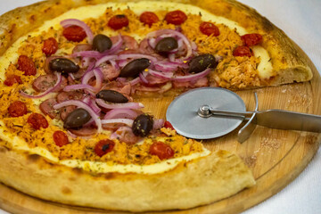The best and most perfect Brazilian artisanal pizza
