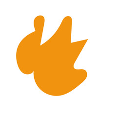 Obraz premium Autumn. Colour Abstract Shapes Vectors