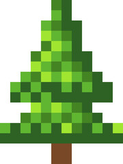 Pixel Art Tree