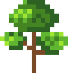 Pixel Art Tree