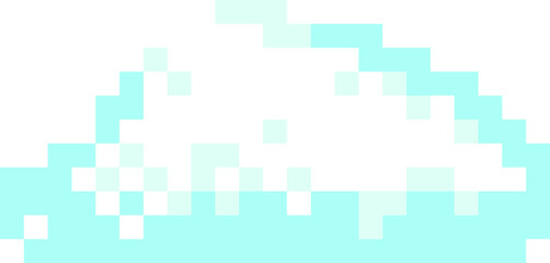 Pixelated Cloud