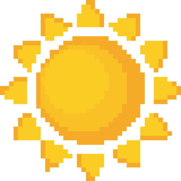 Pixel sun