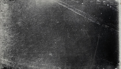 Dark scratched grunge background old film effect space for your text or picture dusty texture, with a visible grain noise