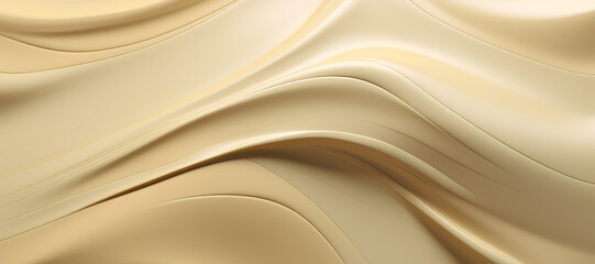 Fototapeta premium waves of thick creamy liquid, melt 40