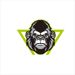 Print kingkong logo design for your identity and brand