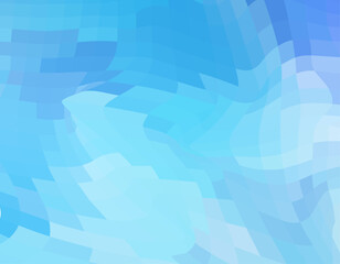 Obrazy na Plexi  青い幾何学模様の背景　アブストラクト背景イラスト
