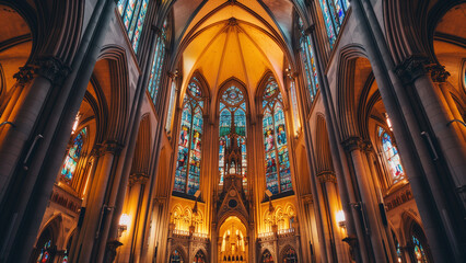 Interior view of Cathedral