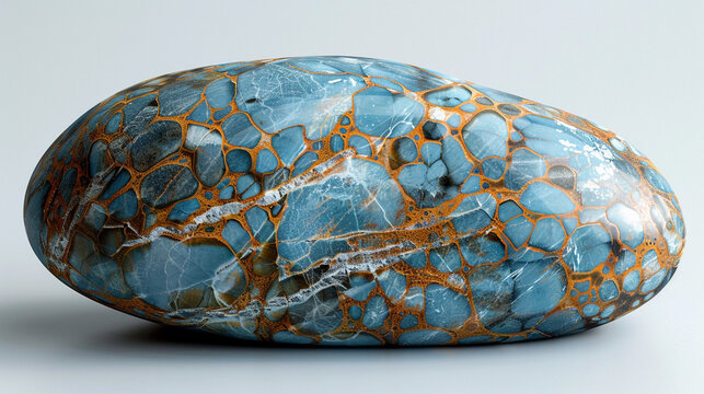 bacan stone white background