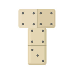 Dominoes icon clipart avatar isolated vector illustration