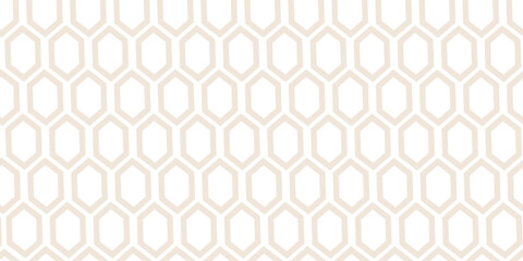 Hexagon geometric pattern. Abstract honeycomb cell. vector illustration. design for the background flyers, ad honey, fabric, clothes, texture, textile pattern.
